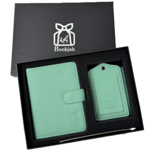Bookjah Travel Set - Passport Wallet, Card Holder, Passport Cover, and Luggage Tag - Image 3