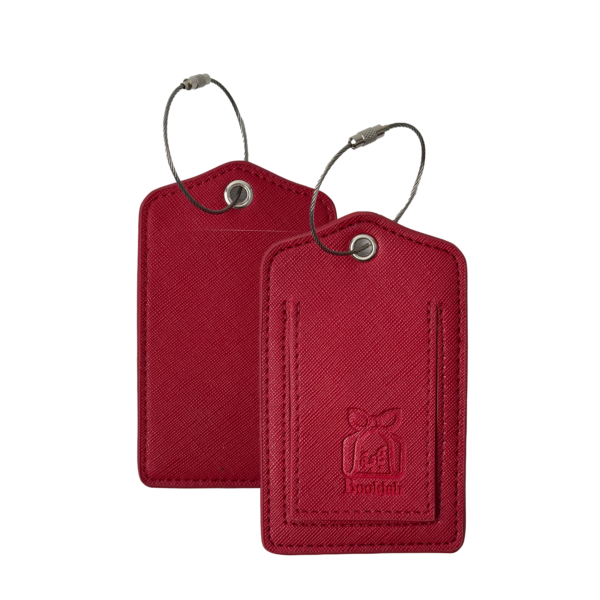 Bookjah PU Leather Luggage Tag - Image 9