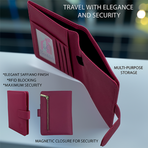 Bookjah RFID Blocking Passport Wallet - Image 2