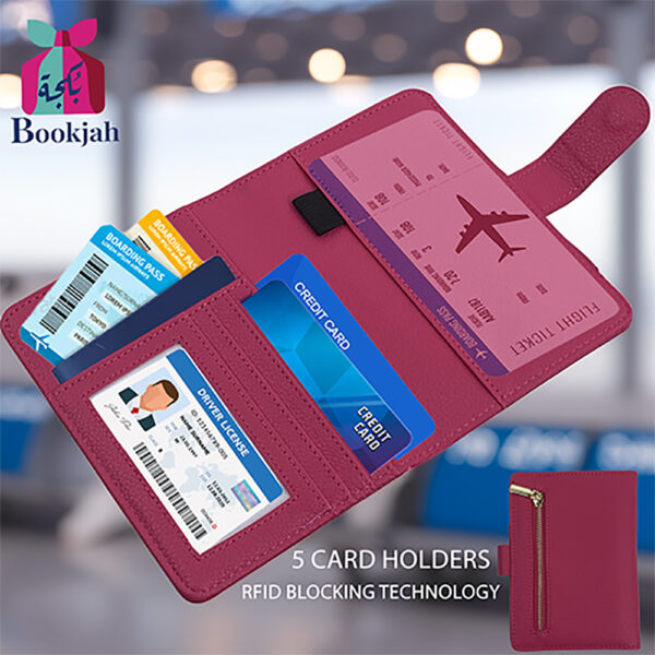 Bookjah RFID Blocking Passport Wallet - Image 24