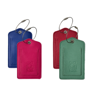 Bookjah PU Leather Luggage Tag - Image 3